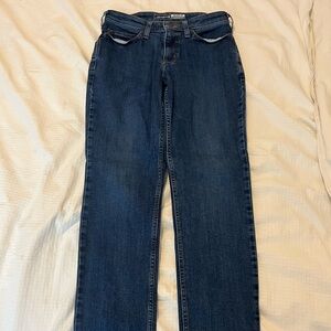 Carhartt Dark Blue Women's Straight Leg Jeans